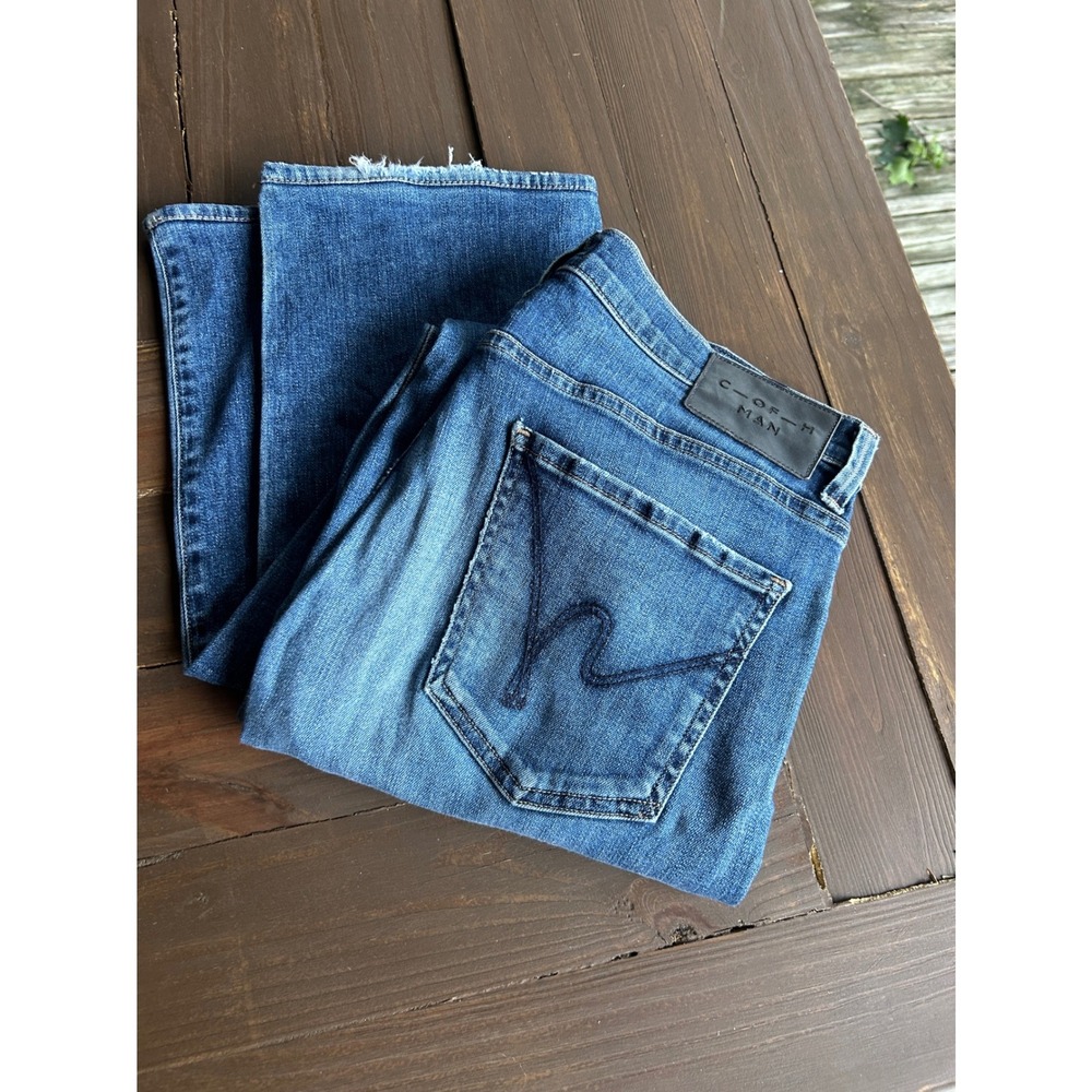 Citizens of Humanity Mens Sid Straight Leg Jeans Blue Wash 604-372 Made in USA - Picture 2 of 16